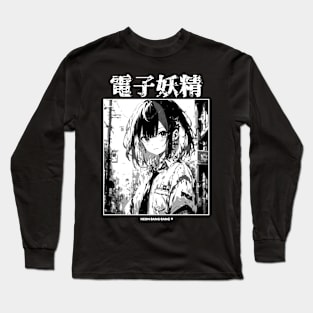 Anime Cute Girl Japanese Manga Streetwear Harajuku Style Long Sleeve T-Shirt